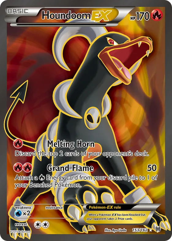 Houndoom-EX #153 – BREAKthrough