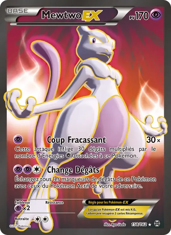 Mewtwo EX 158 – Impulsion Turbo