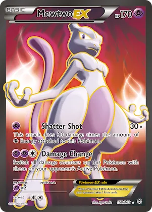 Mewtwo-EX #158 – BREAKthrough