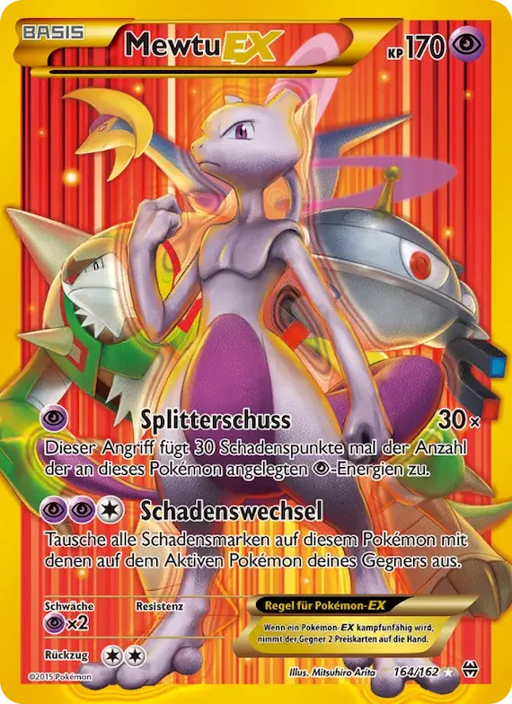 Mewtu EX 164 – TURBOstart