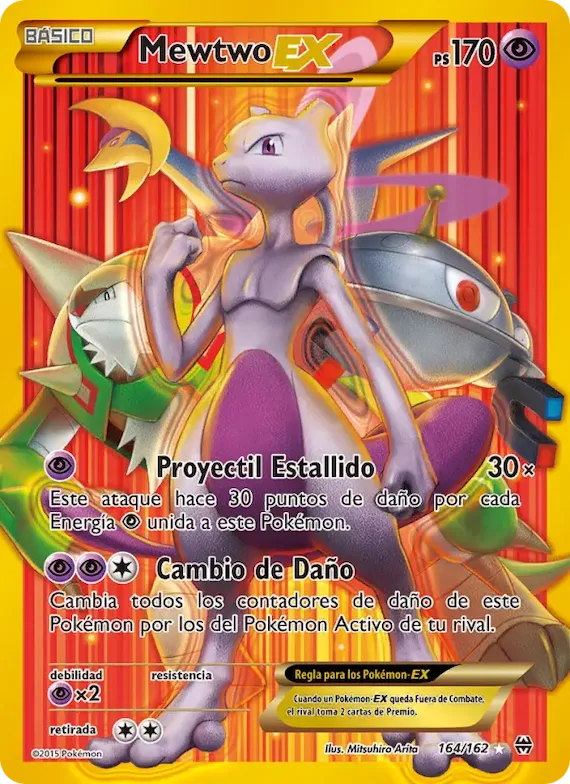 Mewtwo EX 164 – Turbo Impulso