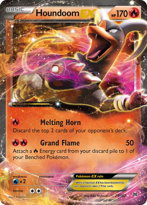 Houndoom-EX #21 – BREAKthrough