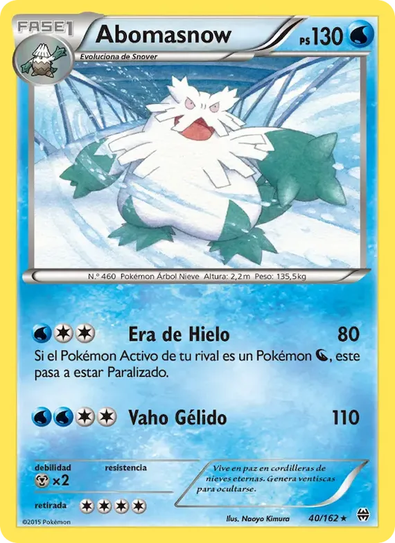 Abomasnow 40 – Turbo Impulso