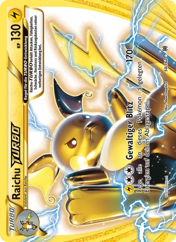 Raichu-TURBO 50 – TURBOstart