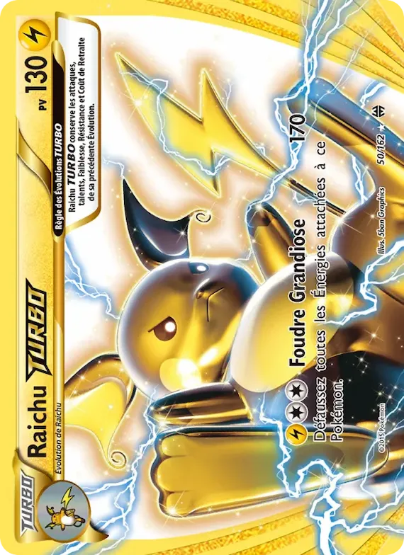 Raichu TURBO 50 – Impulsion Turbo