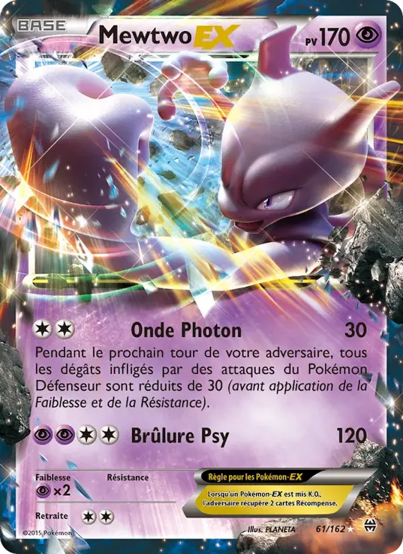 Mewtwo EX 61 – Impulsion Turbo
