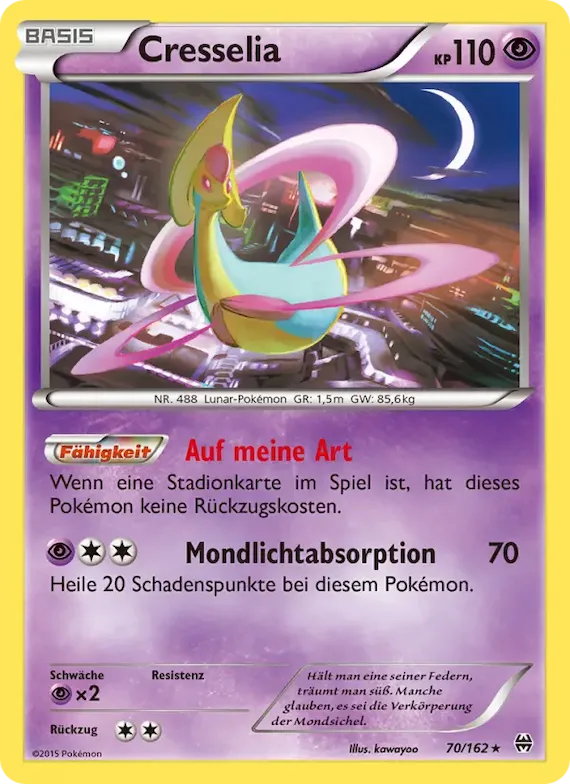 Cresselia 70 – TURBOstart