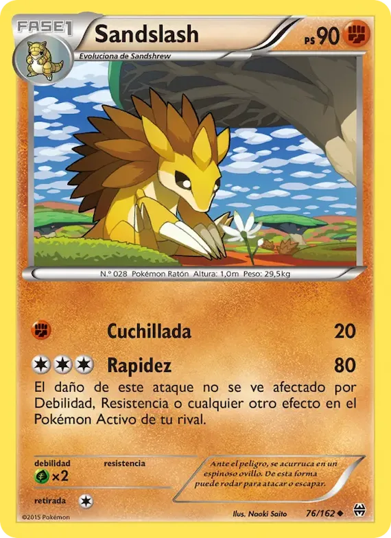 Sandslash 76 – Turbo Impulso