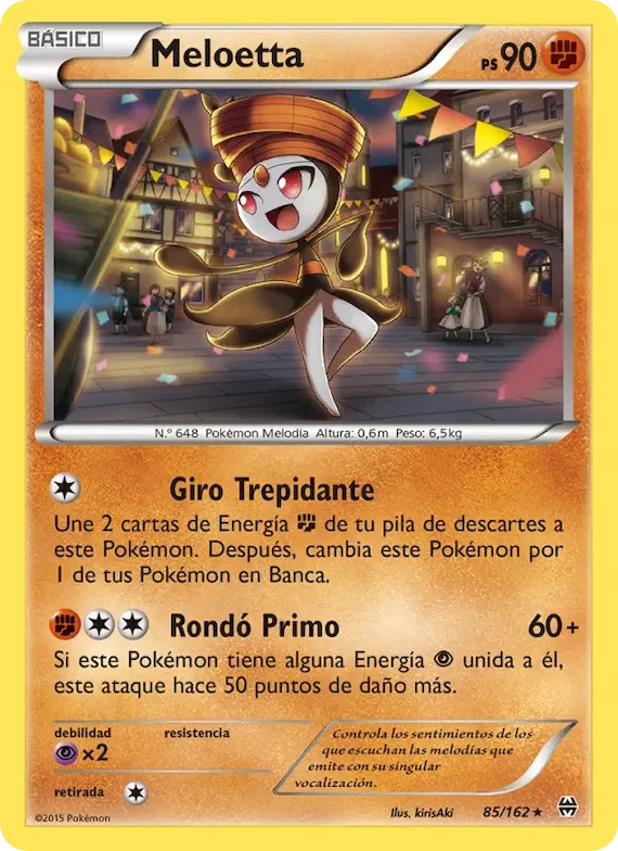 Meloetta 85 – Turbo Impulso