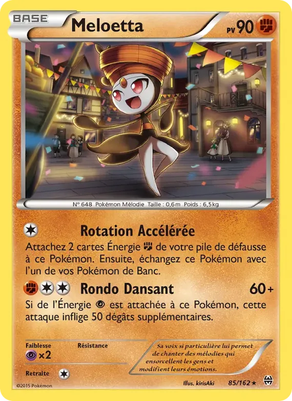 Meloetta 85 – Impulsion Turbo