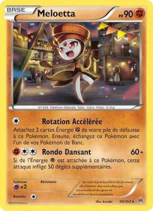 Meloetta n° 85 – Impulsion Turbo