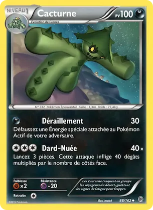 Cacturne n° 88 – Impulsion Turbo