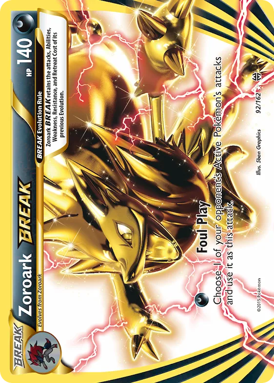 Zoroark BREAK #92 – BREAKthrough