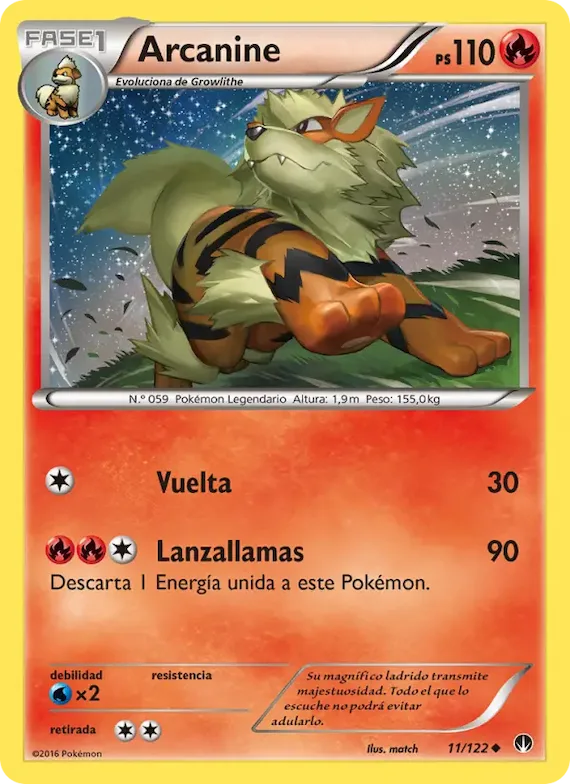 Arcanine 11 – TURBOLímite