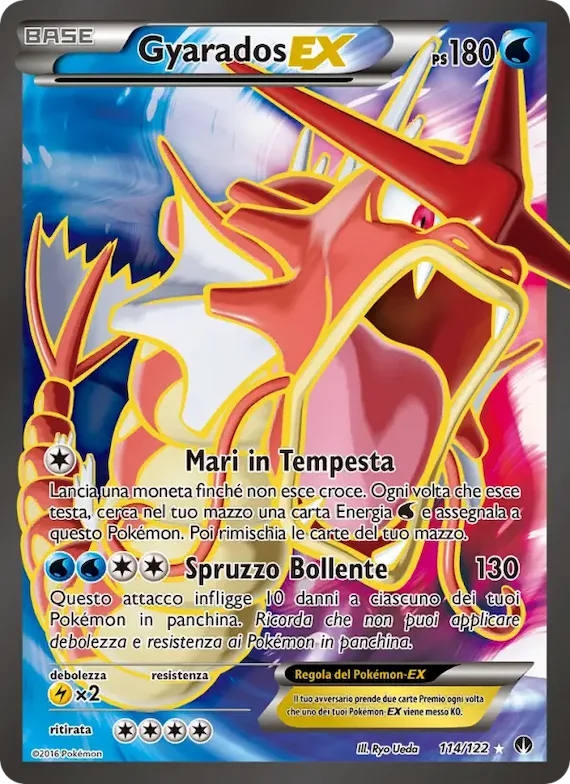 Gyarados EX 114 – Turbo Crash