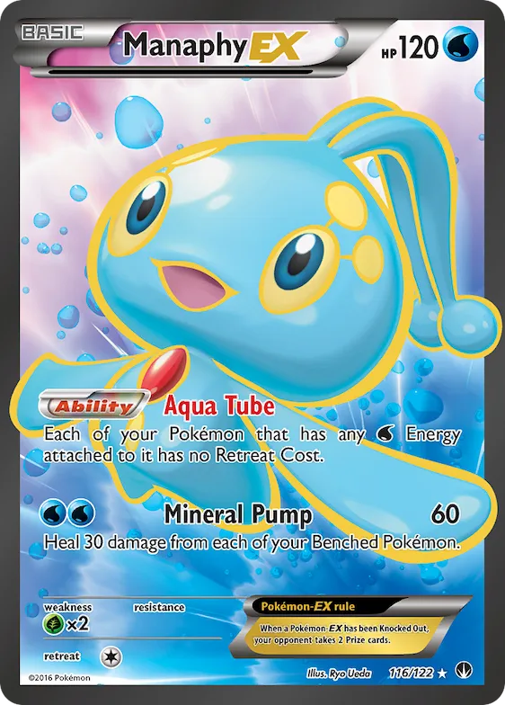 Manaphy-EX #116 – BREAKpoint