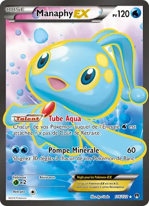 Manaphy EX n° 116 – Rupture Turbo