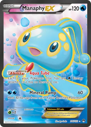 Manaphy-EX #116 – BREAKpoint