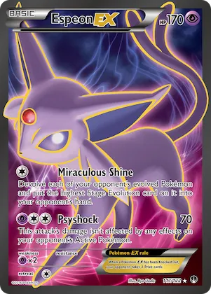 Espeon-EX #117 – BREAKpoint