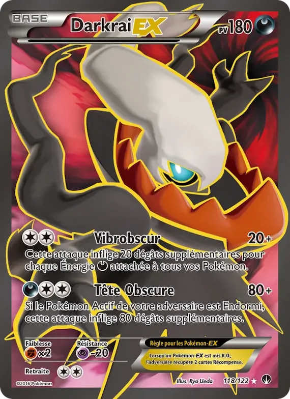 Darkrai EX 118 – Rupture Turbo