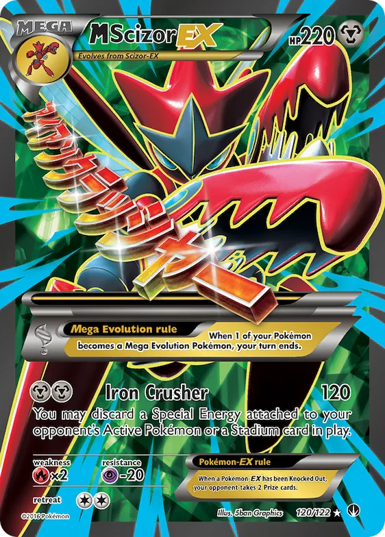 M Scizor-EX #120 – BREAKpoint