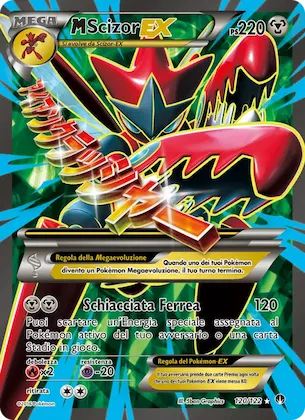M Scizor EX 120 – Turbo Crash