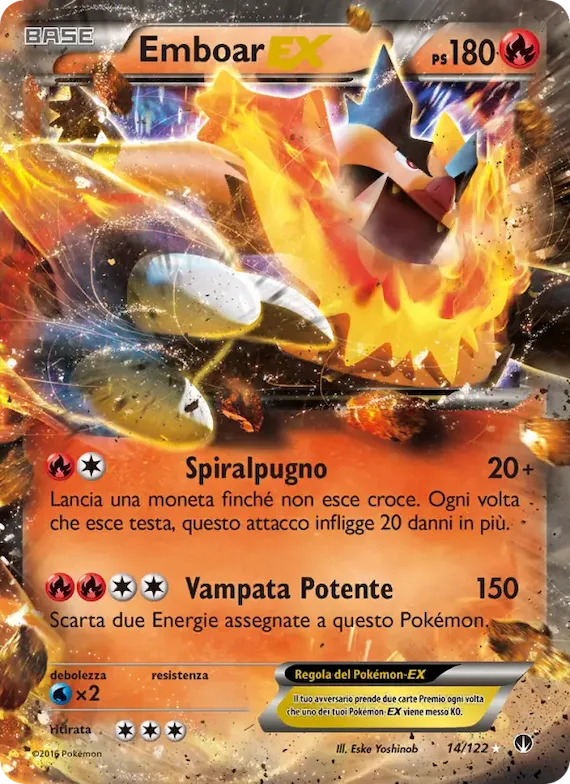 Emboar EX 14 – Turbo Crash