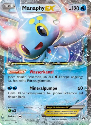 Manaphy EX Nr. 32 – BREAKpoint