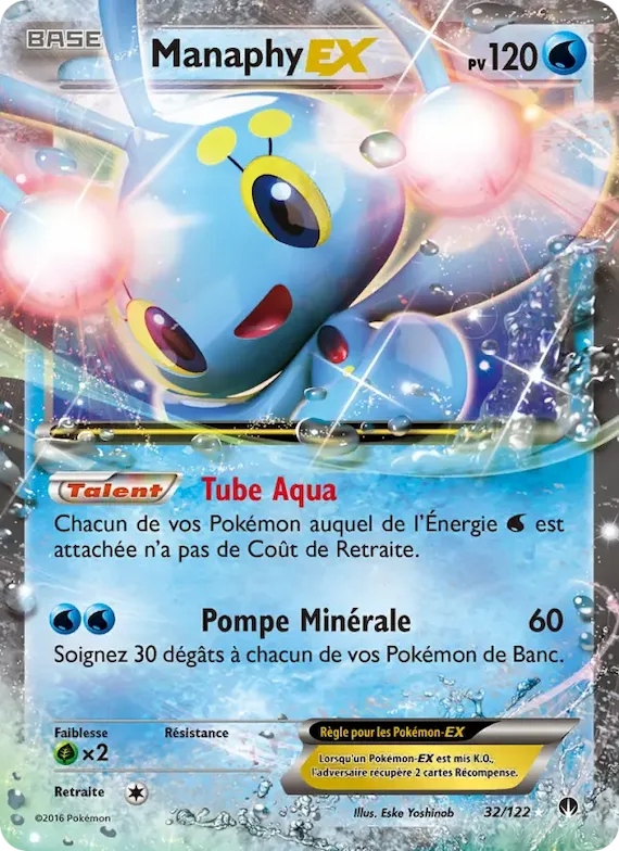 Manaphy EX 32 – Rupture Turbo