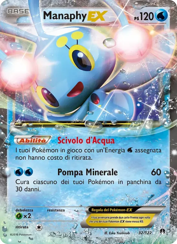 Manaphy EX 32 – Turbo Crash