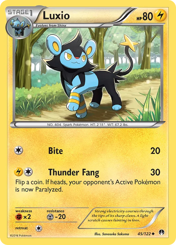 Luxio 45 – Turbo Colisão