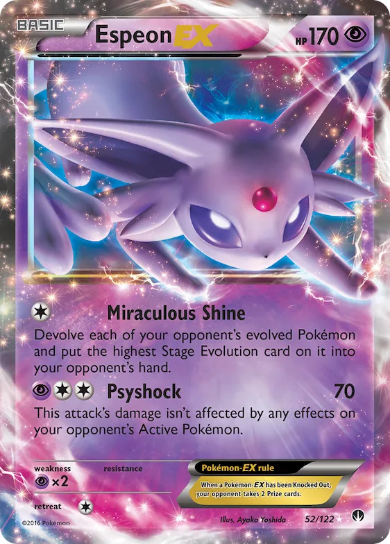 Espeon-EX #52 – BREAKpoint