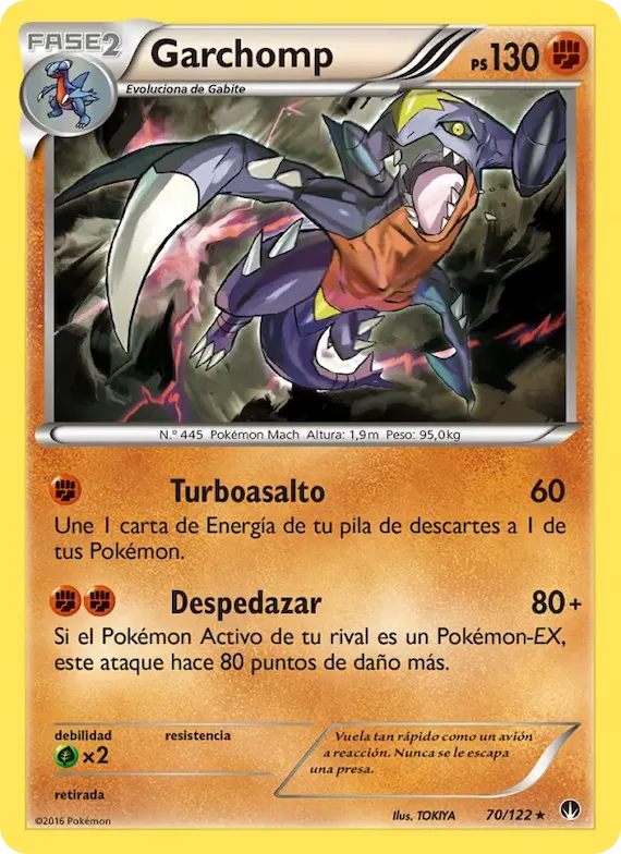 Garchomp 70 – TURBOLímite