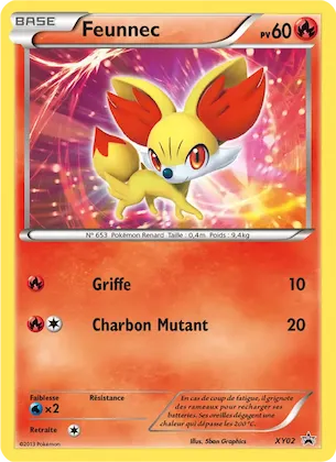 Feunnec n° XY02 – Promo XY