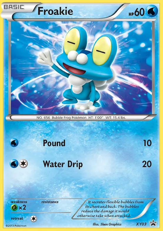 Froakie #XY03 – XY Promos