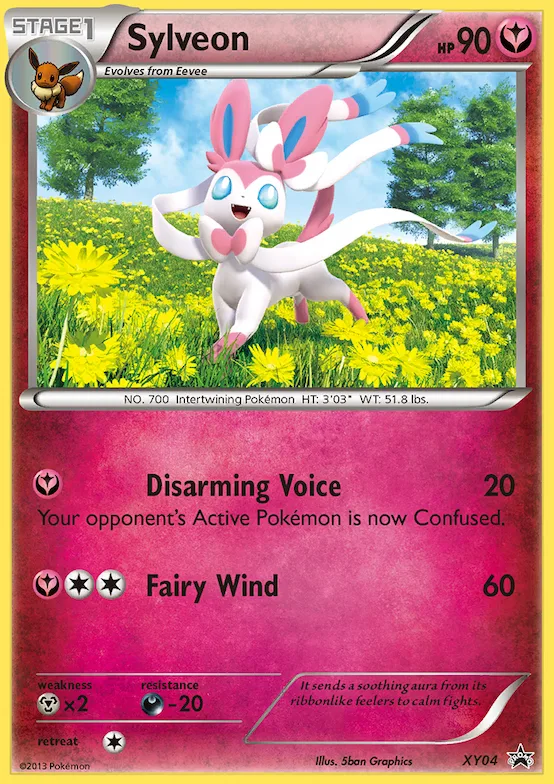 Sylveon #XY04 – XY Promos