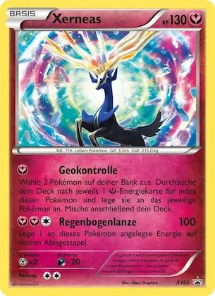 Xerneas Nr. XY05 – XY Promokarten