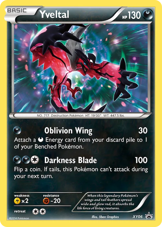 Yveltal #XY06 – XY Promos