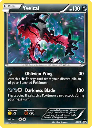 Yveltal #XY06 – XY Promos