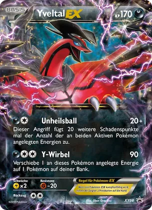 Yveltal-EX Nr. XY08 – XY Promokarten