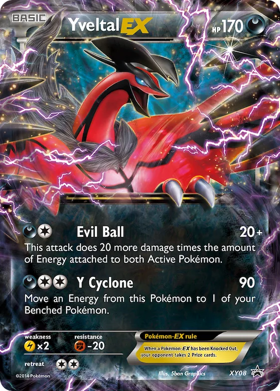 Yveltal-EX #XY08 – XY Promos