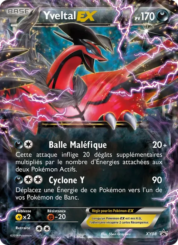 Yveltal EX XY08 – Promo XY