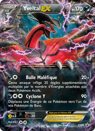Yveltal EX n° XY08 – Promo XY