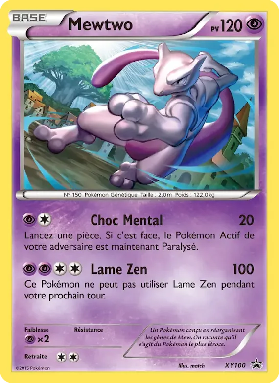 Mewtwo XY100 – Promo XY