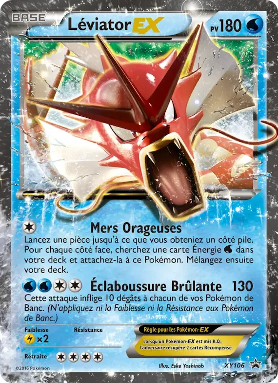 Léviator EX XY106 – Promo XY