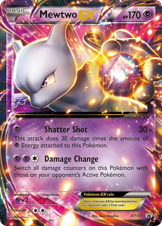 Mewtwo-EX #XY107 – XY Promos