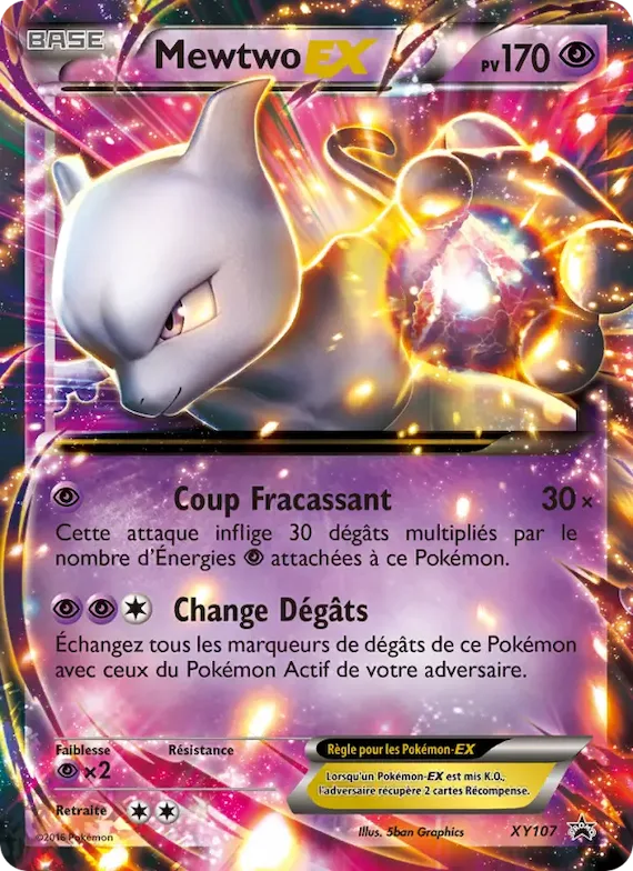 Mewtwo EX XY107 – Promo XY