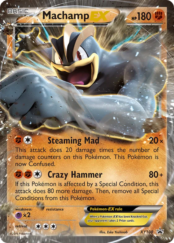 Machamp-EX #XY108 – XY Promos