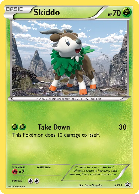 Skiddo #XY11 – XY Promos
