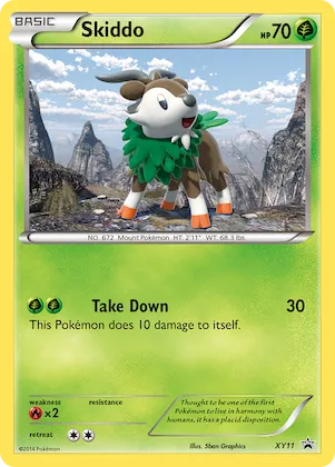 Skiddo #XY11 – XY Promos